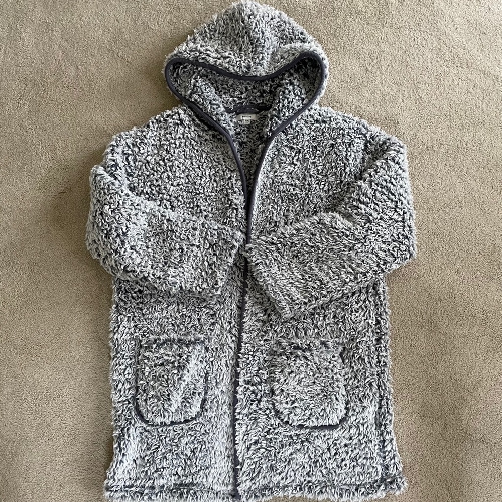 Marled Cozy Sherpa Hooded Cardigan, Kenzie